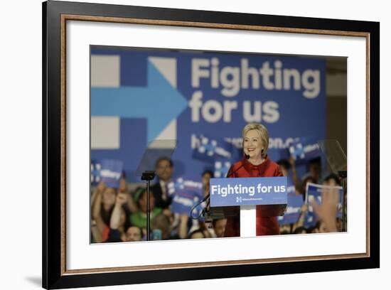 DEM 2016 Clinton-Pat Sullivan-Framed Photographic Print