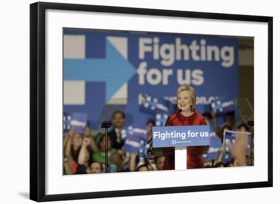 DEM 2016 Clinton-Pat Sullivan-Framed Photographic Print