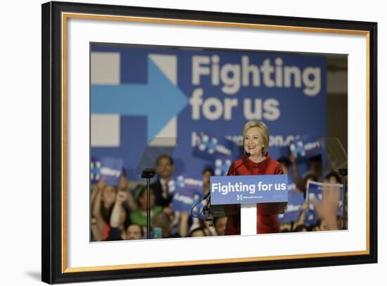 DEM 2016 Clinton-Pat Sullivan-Framed Photographic Print