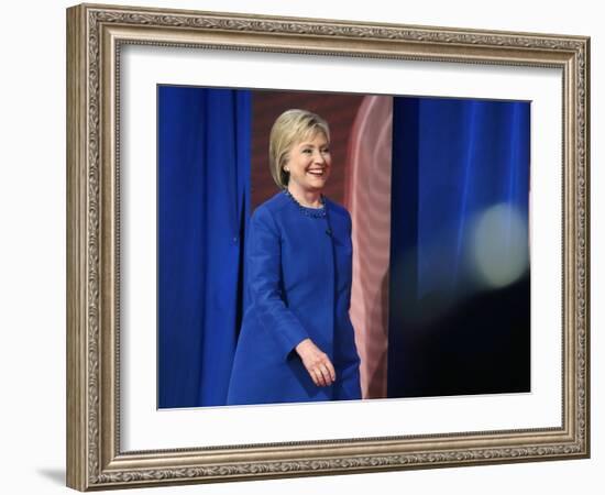 DEM 2016 Clinton-Gerald Herbert-Framed Photographic Print