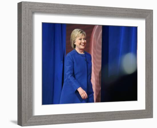 DEM 2016 Clinton-Gerald Herbert-Framed Photographic Print