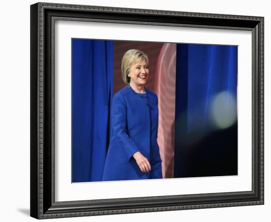 DEM 2016 Clinton-Gerald Herbert-Framed Photographic Print