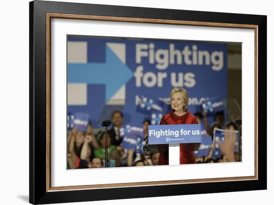 DEM 2016 Clinton-Pat Sullivan-Framed Photographic Print