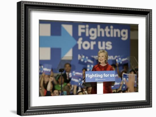 DEM 2016 Clinton-Pat Sullivan-Framed Photographic Print