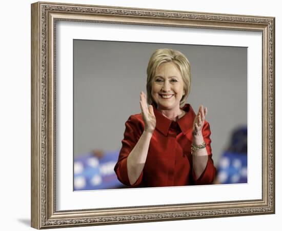 DEM 2016 Clinton-Pat Sullivan-Framed Photographic Print