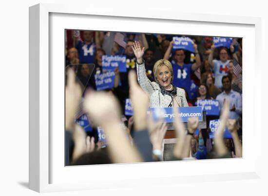 DEM 2016 Clinton-Gerald Herbert-Framed Photographic Print