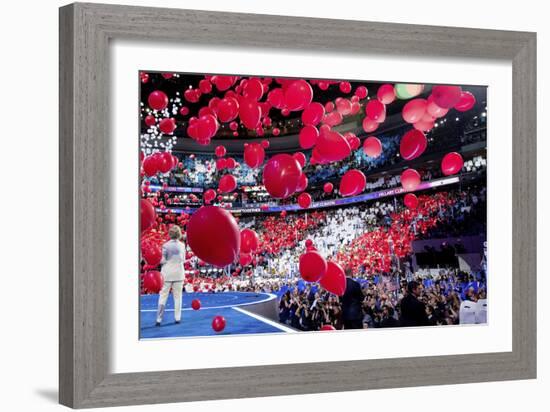 DEM 2016 Convention-Andrew Harnik-Framed Photographic Print