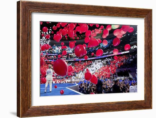 DEM 2016 Convention-Andrew Harnik-Framed Photographic Print