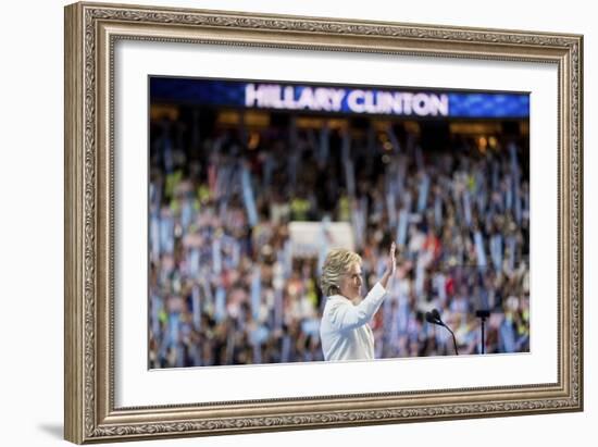 DEM 2016 Convention-Andrew Harnik-Framed Photographic Print