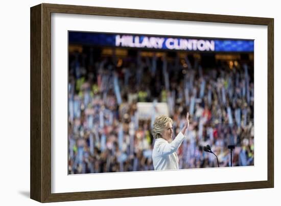 DEM 2016 Convention-Andrew Harnik-Framed Photographic Print