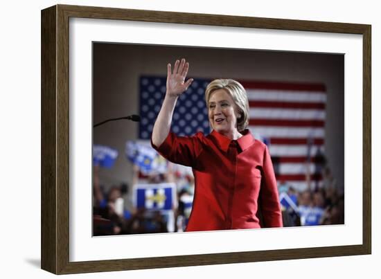 DEM 2016 Nevada Caucus-John Locher-Framed Photographic Print