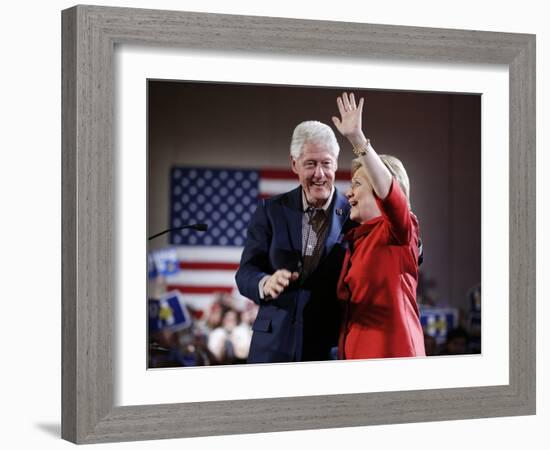 DEM 2016 Nevada Caucus-John Locher-Framed Photographic Print