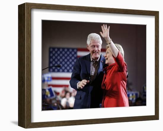 DEM 2016 Nevada Caucus-John Locher-Framed Photographic Print