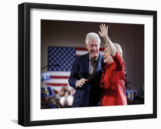 DEM 2016 Nevada Caucus-John Locher-Framed Photographic Print