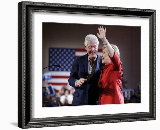 DEM 2016 Nevada Caucus-John Locher-Framed Photographic Print