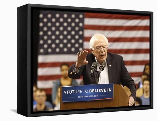 DEM 2016 Sanders-Steve Helber-Framed Premier Image Canvas