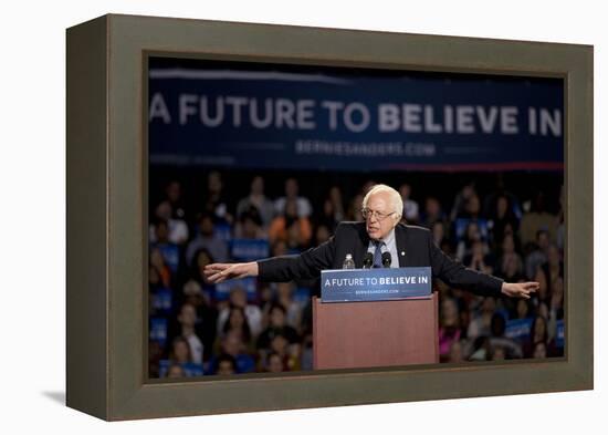 Dem 2016 Sanders-John Bazemore-Framed Premier Image Canvas