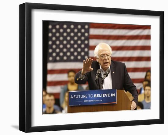 DEM 2016 Sanders-Steve Helber-Framed Photographic Print