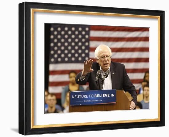 DEM 2016 Sanders-Steve Helber-Framed Photographic Print