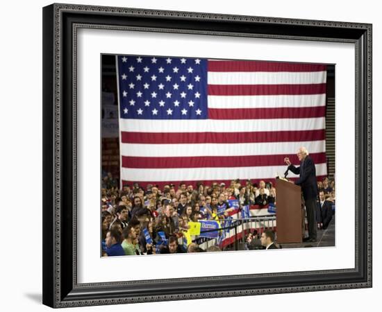 Dem 2016 Sanders-John Bazemore-Framed Photographic Print