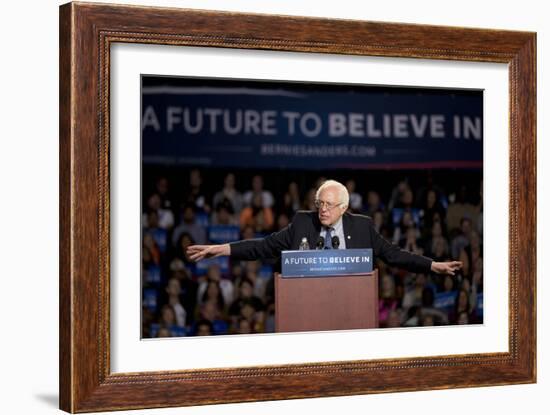 Dem 2016 Sanders-John Bazemore-Framed Photographic Print