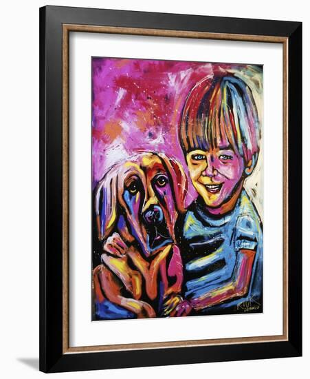 Demaio Fam Painting 001-Rock Demarco-Framed Giclee Print