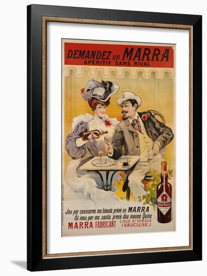 Demandez Un Marra, circa 1900-Francisco Tamagno-Framed Giclee Print