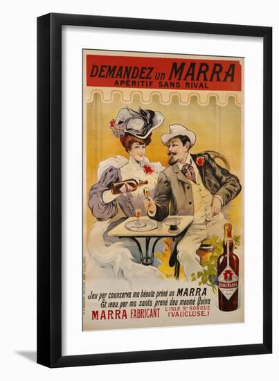 Demandez Un Marra, circa 1900-Francisco Tamagno-Framed Giclee Print