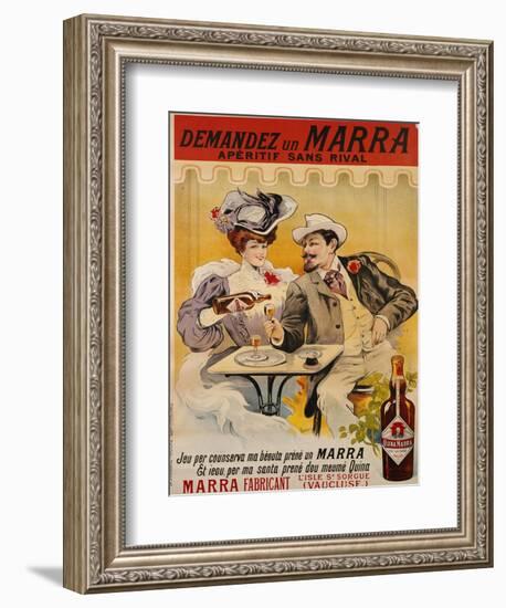 Demandez Un Marra, circa 1900-Francisco Tamagno-Framed Giclee Print