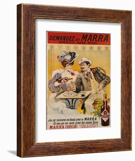 Demandez Un Marra, circa 1900-Francisco Tamagno-Framed Giclee Print