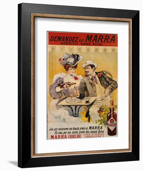 Demandez Un Marra, circa 1900-Francisco Tamagno-Framed Giclee Print