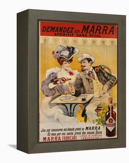 Demandez Un Marra, circa 1900-Francisco Tamagno-Framed Premier Image Canvas