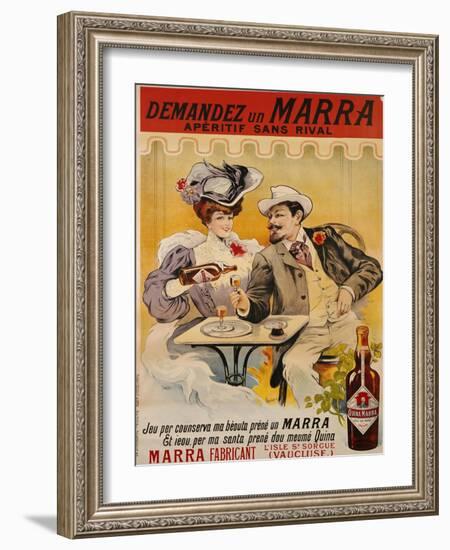 Demandez Un Marra, circa 1900-Francisco Tamagno-Framed Giclee Print