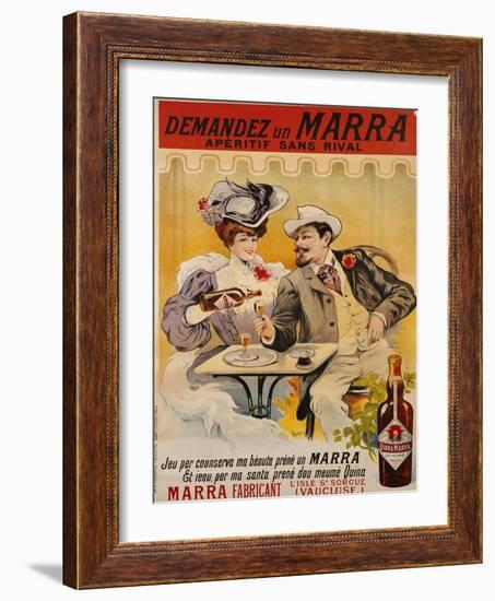 Demandez Un Marra, circa 1900-Francisco Tamagno-Framed Giclee Print