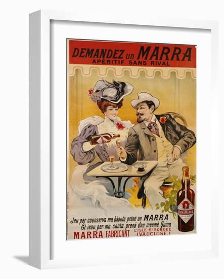 Demandez Un Marra, circa 1900-Francisco Tamagno-Framed Giclee Print