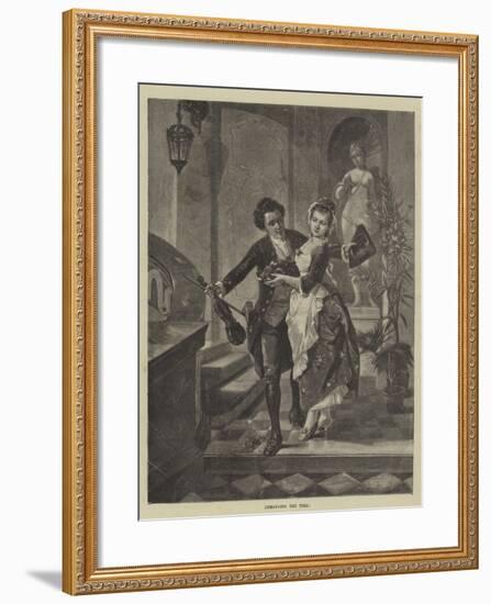 Demanding the Toll!-null-Framed Giclee Print