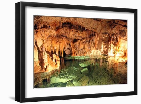 Demanovska Cave of Liberty, Slovakia-jarino47-Framed Photographic Print