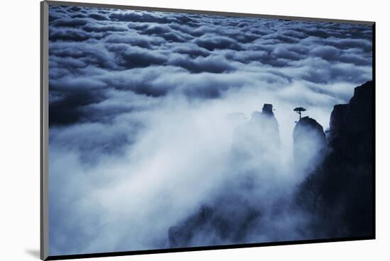 Demerdji Beyond the Clouds Crimea-null-Mounted Art Print