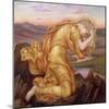 Demeter Mourning for Persephone, 1906-Evelyn De Morgan-Mounted Giclee Print