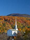 Church at Stowe, Vermont, New England, USA-Demetrio Carrasco-Photographic Print