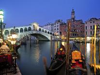 Rialto Bridge, Grand Canal, Venice, Italy-Demetrio Carrasco-Framed Photographic Print