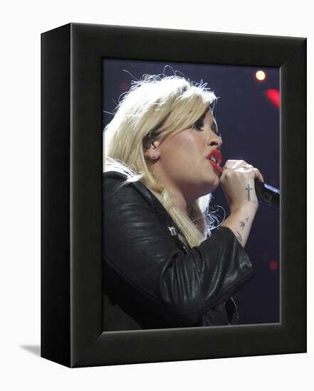 Demi Lovato-null-Framed Stretched Canvas