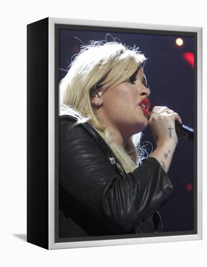 Demi Lovato-null-Framed Stretched Canvas