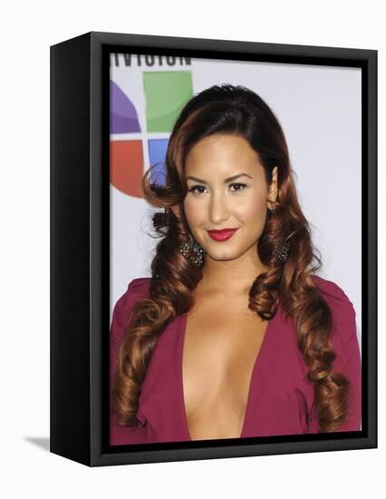 Demi Lovato-null-Framed Stretched Canvas