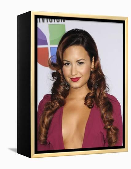 Demi Lovato-null-Framed Stretched Canvas