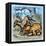 Democrat Donkey, 1870-Thomas Nast-Framed Premier Image Canvas