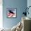 Democrat Silhouette-Linda Braucht-Framed Giclee Print displayed on a wall