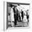 Democratic Presidental Nominee John Kennedy Says Goodbye to His Family-null-Framed Photo