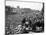 Democratic Presidential Candidate, Franklin Roosevelt, Speaks to Crowd of 10,000, Butte, Montana-null-Mounted Photo