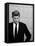 Democratic Presidential Candidate John F. Kennedy During Famed Kennedy Nixon Televised Debate-Paul Schutzer-Framed Premier Image Canvas